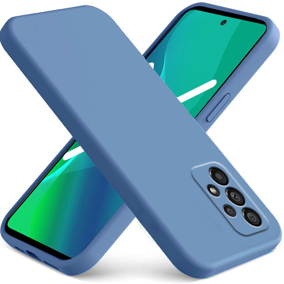 Case for Samsung Galaxy A53 5G, Silicone Lite, blue