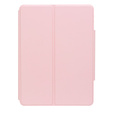 Keyboard case for iPad 11" 2025 A16 (11 gen.) / iPad 10.9" 2022 (10 gen.), Rotary 360° Leather, pink rose gold