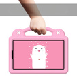 Children's case for Xiaomi Redmi Pad SE 8.7", Cute Patterns, with stand, pink