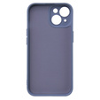 Case for iPhone 15 Plus, Silicone Lite, grey