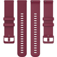 Silicone Universal Strap 20mm, maroon