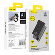 Blavec Power Bank 10000mAh BJ-03 Slim 13.5mm - Type C - 22.5W, MagSafe 3in1 - grey