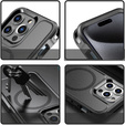 Case for iPhone 15 Pro Max, MagForce MagSafe, black