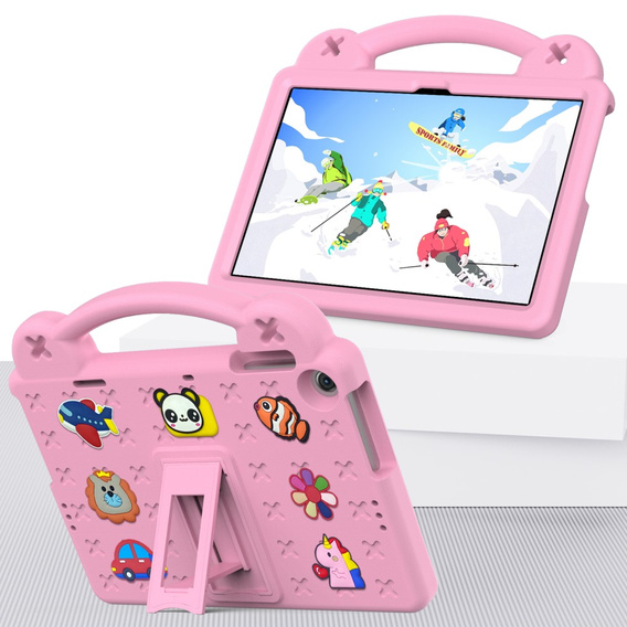Children's case for Lenovo Tab M10 10.1 Gen 3 TB-328FU/TB-328XU, Cute Patterns, with stand, pink