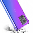 Case for Motorola Edge 40 Neo, Gradient Dropproof, Purple / blue