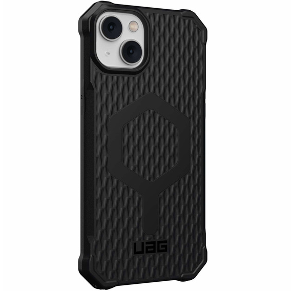 Urban Armor Gear Case for iPhone 14 Plus, Essential Armor MagSafe, black
