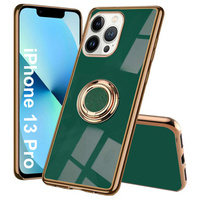 Case for iPhone 13 Pro, Electro Ring, green