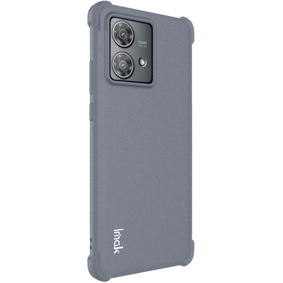 IMAK case for Motorola Edge 40 Neo, Dropproof, grey