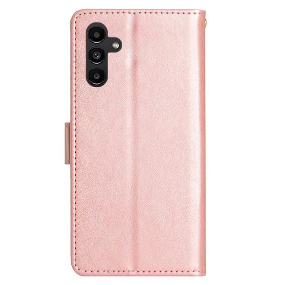 Flip case for Samsung Galaxy A55 5G, Wallet, Butterfly, purple