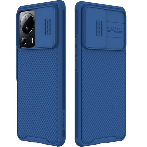 Case for Xiaomi 13 Lite, Armored Nillkin, CamShield Pro, blue