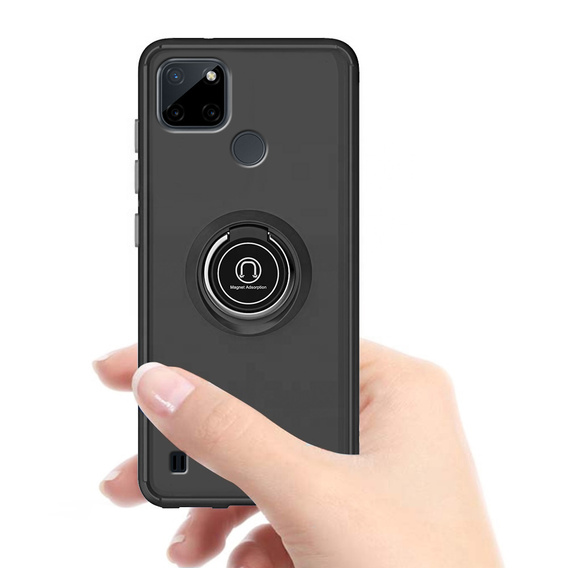 Case for Realme C21Y / C25Y, Frosted Ring, blue