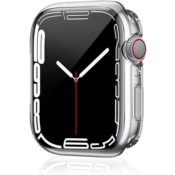 TPU Frame case for Apple Watch Series 7 45mm, Transparent