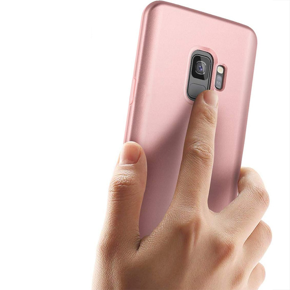 Case for Samsung Galaxy S9, Suritch Full Body, pink rose gold