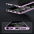 Case for Samsung Galaxy S23 Plus, Magnetic Dual Glass, purple