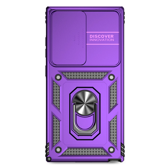 Case for Samsung Galaxy S24 Ultra, CamShield Slide, purple