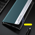 Flip case for Samsung Galaxy A35 5G, Side Magnetic, green