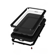 Love Mei Case for Samsung Galaxy S23 FE, armored with glass, black