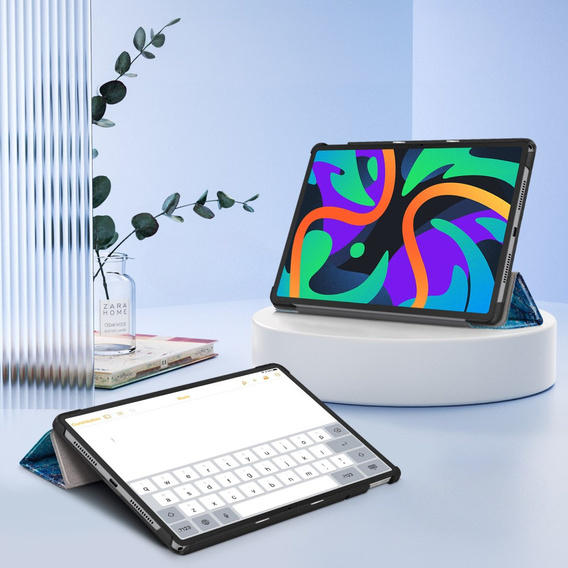 Case for Lenovo Tab M11, Smartcase, wave