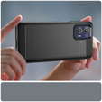 Case for Motorola Moto G73 5G, Carbon, black