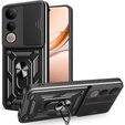 Case for Vivo V50 Lite 4G / 5G, CamShield Slide, black