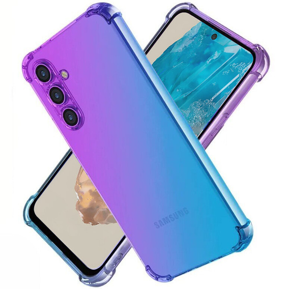 Case for Samsung Galaxy M35, Gradient Dropproof, Purple / blue