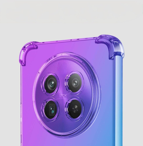 Case for Realme 12, Gradient Dropproof, Purple / blue