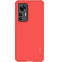 NILLKIN Case for Xiaomi 12T, Super Frosted Shield Case, red