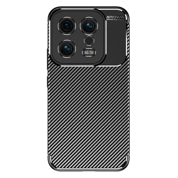 Case for Xiaomi 13, Carbon Gel, black