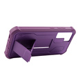 Armored case for Samsung Galaxy S21 FE, Dexnor Full Body, purple