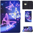 Case for Samsung Galaxy Tab A7 10.4 2020 T500 T505, butterflies, purple