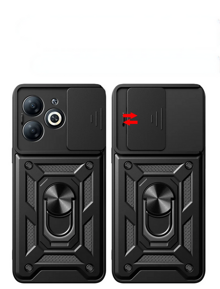 Case for Infinix Hot 40i, CamShield Slide, black