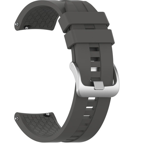22mm Silicone strap with buckle for Huawei Watch GT / Watch GT2 - White