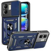 Case for Infinix Hot 50i 4G, CamShield Slide, blue