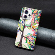 Flip case for Motorola Moto G53 5G / G23 / G13, Wallet, tree of life, white