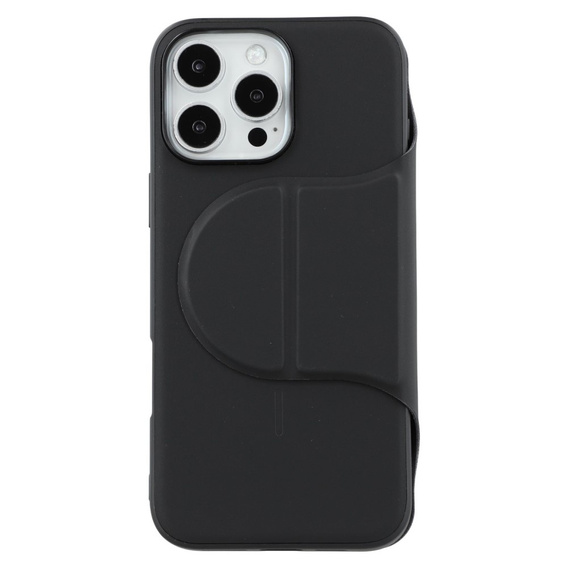 X-LEVEL Case for iPhone 16 Pro Max, Magnetic Card Holder, black