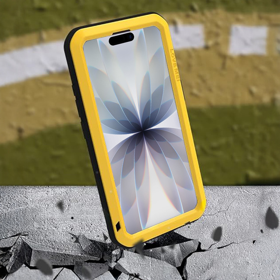 Armoured case with tempered glass for iPhone 17