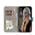Flip case for Xiaomi Redmi Note 9s/ 9 Pro, Mandala Flower, grey