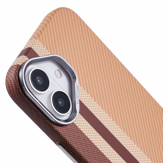 MagSafe's iPhone 16 Plus Case, Carbon Fiber, yellow