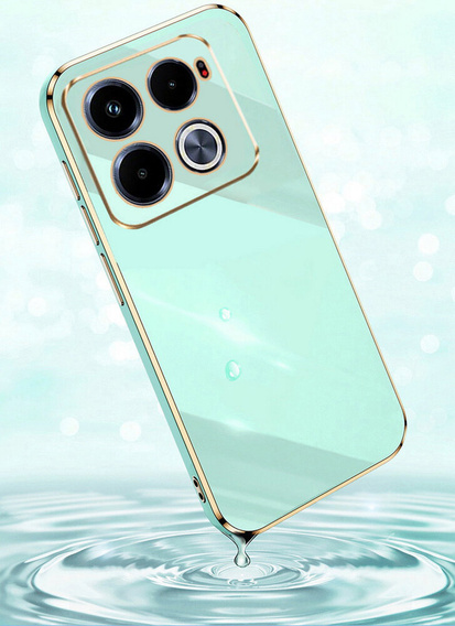 Case for Infinix Note 40 Pro, Glamour CamShield, mint