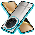 Case for Vivo X200 Pro 5G, Magnetic Dual Glass, blue