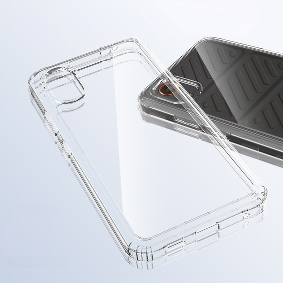 Case for Samsung Galaxy Xcover 7, Fusion Hybrid, transparent