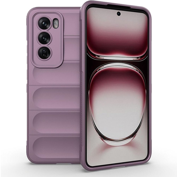 Case for Oppo Reno 12, Gaming Shockproof, purple