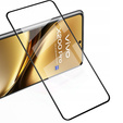 3D Tempered Glass for Vivo X200 Pro 5G, black frame