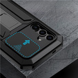 Armored case for Samsung Galaxy S24+ Plus, R-JUST, black
