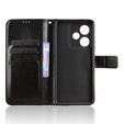 Flip case for Realme GT 7 / 7T, Crazy Horse Wallet, black