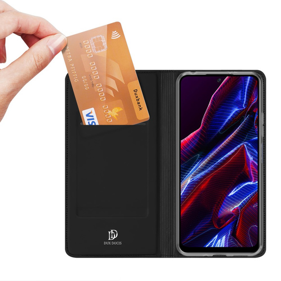 Dux Ducis Case for Xiaomi Redmi Note 12 5G / POCO X5 5G, Skinpro, black