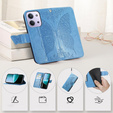 Flip case for Xiaomi Redmi 15C 4G/LTE, Butterfly, blue