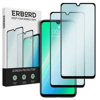 2x Tempered Glass for Xiaomi Redmi Note 7, ERBORD 3D full display