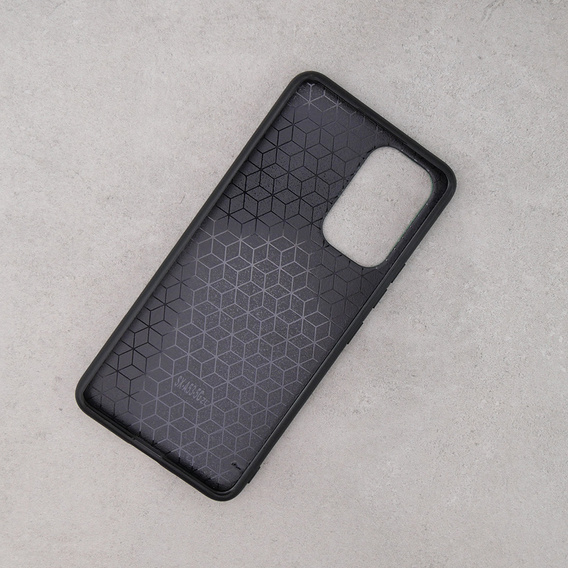 Case for Samsung Galaxy A53, ERBORD Business, with metal plate for car mounts, green