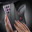 Case for Samsung Galaxy S21 Ultra, Magnetic Dual Glass, purple